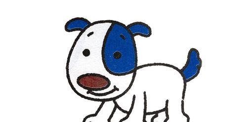 如何画出可爱的字母小狗（以宠物为主，15个步骤教你轻松上手画狗）