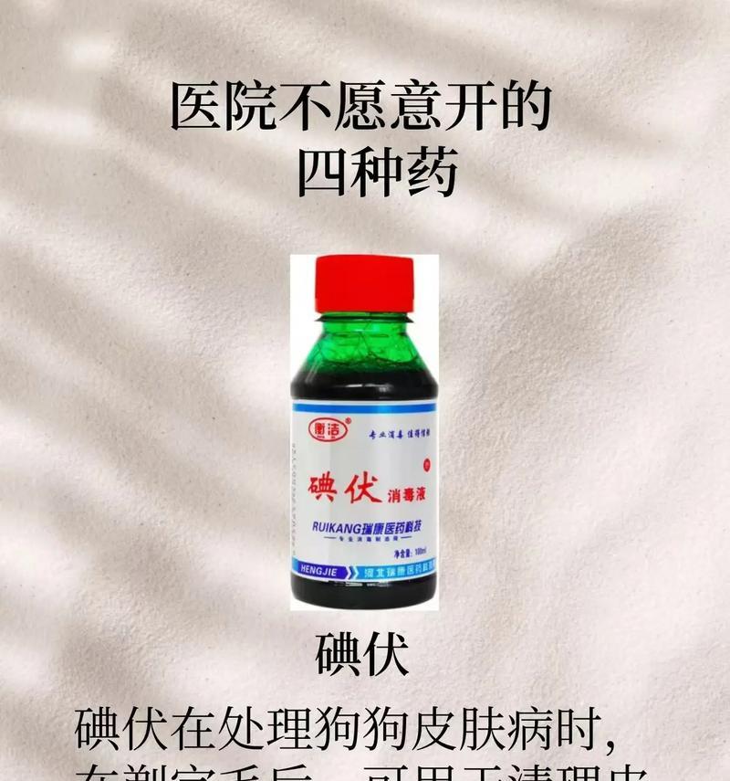 治疗狗狗皮肤病的药物及方法（选择适合的药物是关键，保持清洁与护理同样重要）