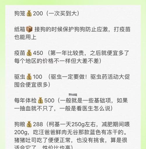 养一只纯种柯基犬需要的花费究竟是多少？（揭开柯基犬的正常报价，为你解析养犬成本的关键）