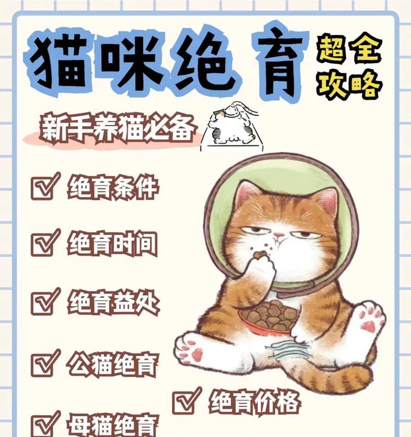 母猫生了一窝小猫，绝育多久为宜？（科学决策关乎猫咪健康，守护爱宠幸福生活）